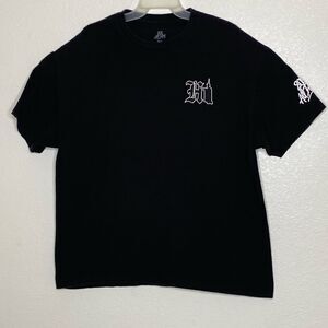 808 Day All Men’s Black Cotton T Shirt Size XL